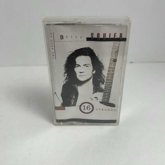 Billy Squier 16 Strokes Cassette Read Below - Picture 1 of 4